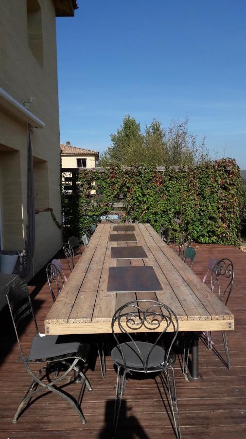 Villa La Charmeuse Fleurie Collias Екстериор снимка